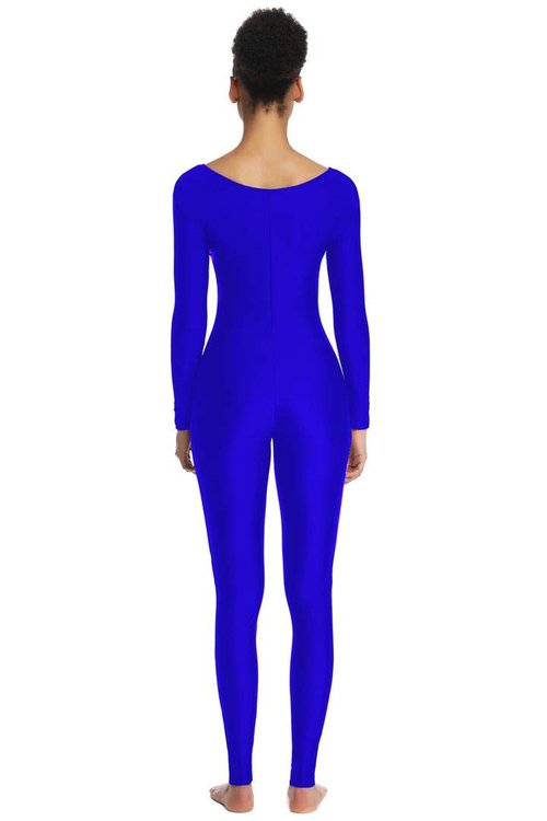 OVIGILY Women's Long Sleeve Unitard Dance Costume Spandex Full Body Suits One Piece Jumpsuits