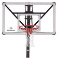 54-Inch Adjustable In-Ground Basketball Hoop with Infinity Edge Backboard