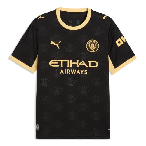 Men's Manchester City Away Jersey 2026/27 HAALAND #9 Large Black