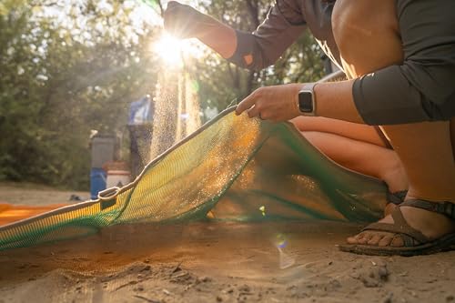 8' x 8' Sand-Free Outdoor Camping Mat - Blue/Green Beach & Picnic Ground Mat