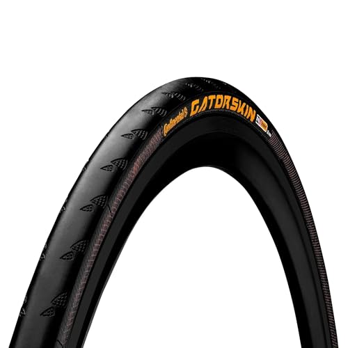 Continental Ultra GatorSkin 700x25C DuraSkin Road Bike Tyre Black – Fast Rolling & High Mileage