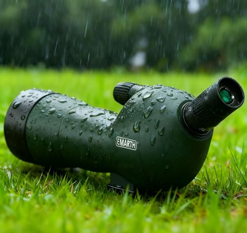 20-60x60 HD Spotting Scope for Target Shooting Birding Hunting with Tripod
