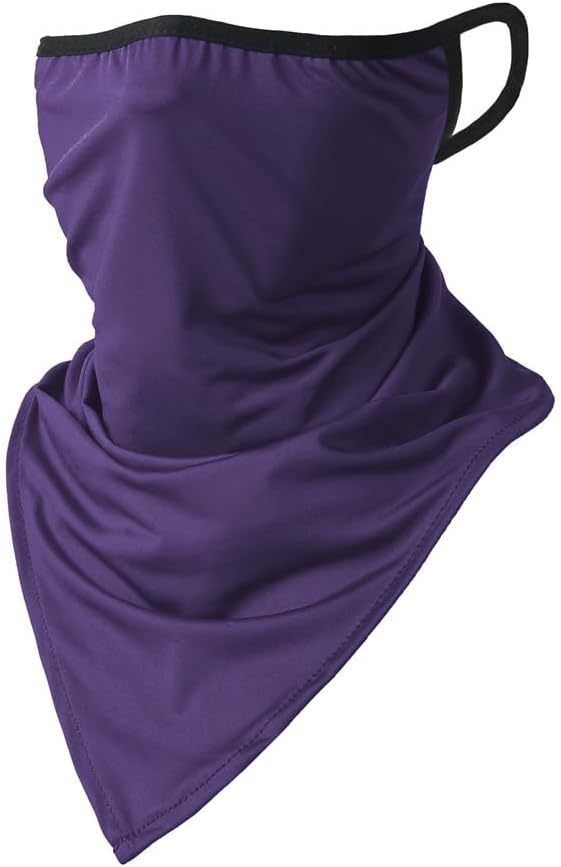 Skiennix UV Protection Face Mask - 6 Pack Windproof Neck Gaiter & Breathable Bandana for Outdoor Sports