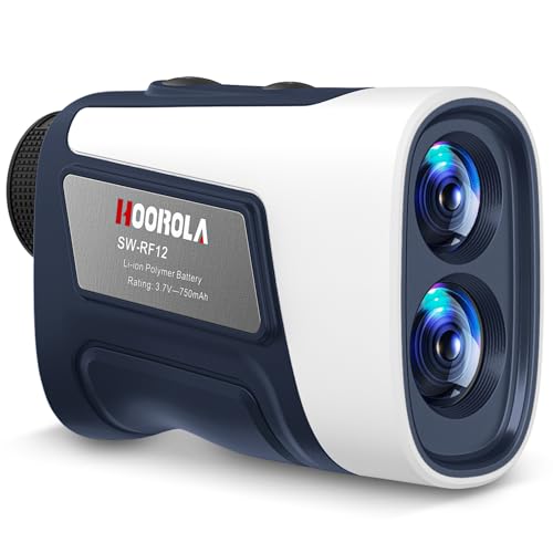 Hoorola Classic Blue Golf Range Finder 1200 Yards Slope Flag Lock Vibrate