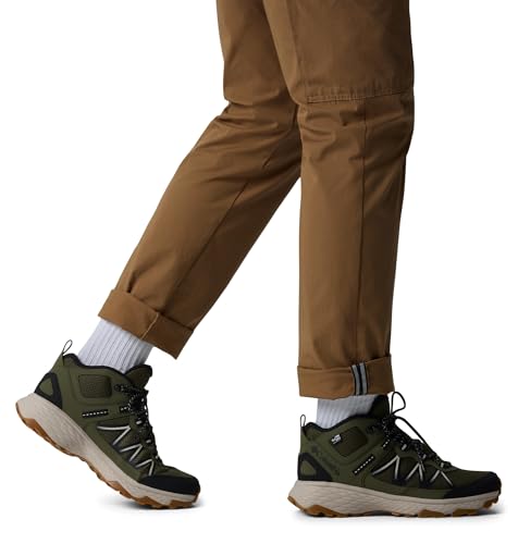 Men's Waterproof Hiking Shoes - Columbia Peakfreak Rush Mid Outdry 9.5 Nori Black Variation