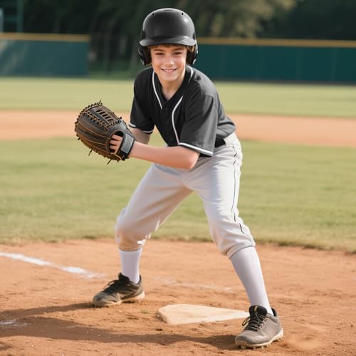 Medium White Baseball Soccer Softball Socks for Youth & Adults - Solid Colors