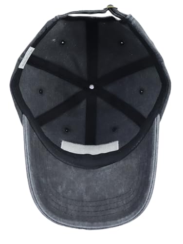 Firefighter Axe USA Flag Baseball Cap - Black, Adjustable Cotton Hat for Men Women