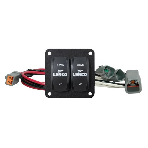 Lenco Marine Double Rocker Switch Kit - Carling Double Rocker Switches