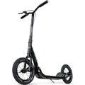 Madd Gear Large Kick Scooter for Adults & Teens Black/Grey | 12" Air Tires, Tall Handlebar, 300 lbs Capacity