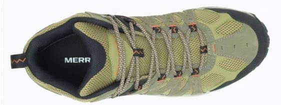 Merrell Women's Accentor 3 Hiking Shoes - Size 8.5 Olive/Herb Suede Mesh Trail Boots