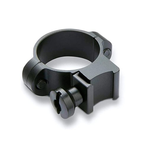 Burris RimFire/Airgun Rings, 1 in, 22 Ring Pair, Groved Receiv., Deluxe Steel, Med.,Mat. Bl.(420069)