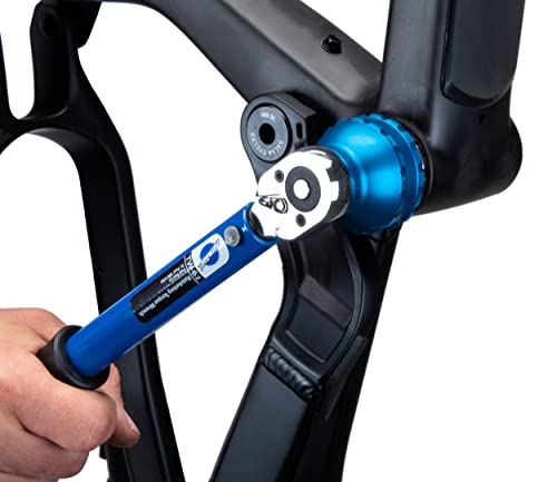 Bike Bottom Bracket and Pedal Tool - Blue, 3/8 Drive, Fits Shimano & More