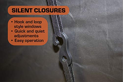 Rhino Blinds R100-MOC Heavy-Duty 2-Person Hunting Ground Blind Mossy Oak Breakup Country