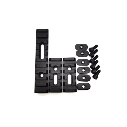 HWZ Slotted Metal Made (NOT Plastic) Polymer Picatinny Section Kit Set