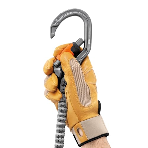 Petzl Scorpio Vertigo Via Ferrata Lanyard with Carabiners – Lightweight & Compact Climbing Safety Gear