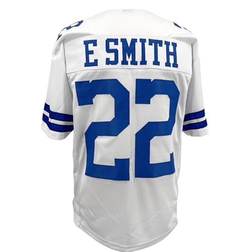 Emmitt Smith Dallas Cowboys White Unisex Football Jersey XL S-5XL Custom Sewn