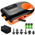 FOWAWU 12V Electric Paddle Board Pump - 20 PSI Dual Stage Inflator with Auto-Off & Car Connector