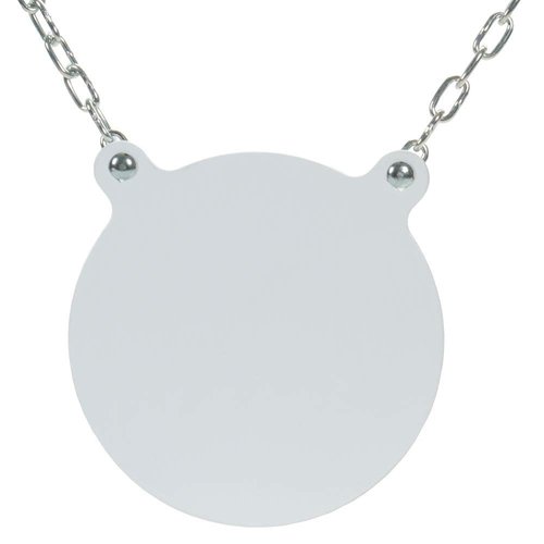 Allen Company EZ Aim 4" AR500 Steel Gong Shooting Target, White