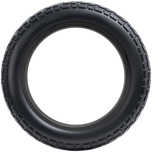 YunSCM Heavy Duty 20x4.0 Fat E-Bike Tires + 2 Tubes, Black, All-Terrain
