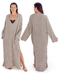 Sand Cloud Grey Kiltan Gauze Beach Cover Up for Women