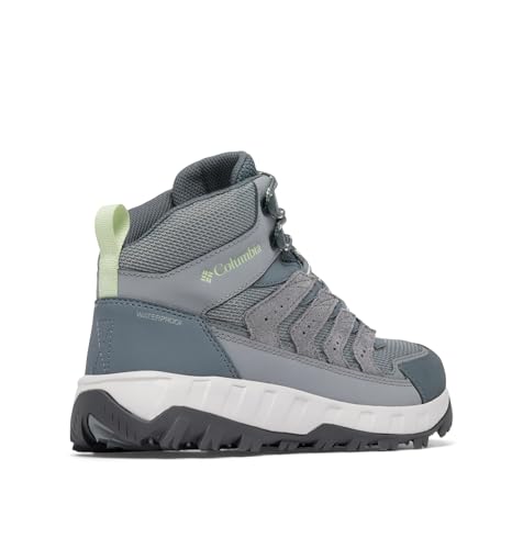 Columbia Men's Strata Trail Mid Waterproof Boots - Titanium Grey / Sage Leaf 11