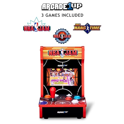 NBA JAM Countercade Arcade Game - NBA JAM Tournament Edition & Hang Time - Variation of NBA JAM