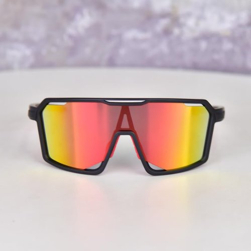 VOLOCOVER Cycling glasses sport Protection ultraviolet-proof Safety collision prevention Women Men UV400 (BLACK)