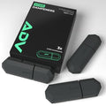 ADV Tennis Dampener with Custom Feel Midnight / Sorb 3 Pack - Racket Shock Absorbers