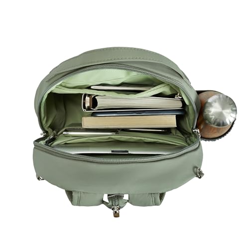 Travelon Anti-Theft Roam Convertible Backpack Sling 8x14 Moss