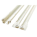 Liberty 22-Inch Bottom Mount Drawer Slide - Self-Closing, 50 lb Capacity, TS 68822C-W
