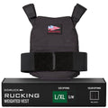 Weighted Rucking Vest for Men and Women - Adjustable, 14-20 lbs L/XL