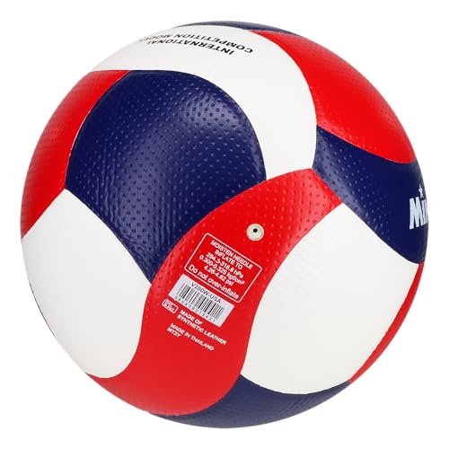 Mikasa FIVB Approved V200W-USA Official Volleyball - Durable Composite Cover