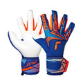 Soccer Goalie Gloves - Reusch Attrakt Freegel Advance, Durable & Flexible, Size 7