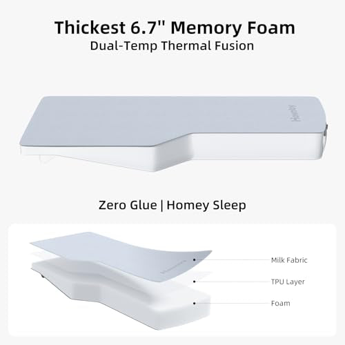 Havnby FlatCore 6.7-Inch Foam Mattress for Tesla Model Y Back Seat - Level Sleep