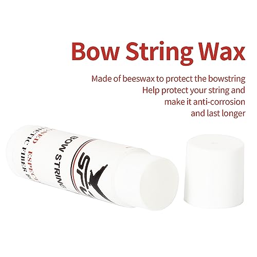 Archery Bow String Wax 6 Pack Waterproof Lubricant for String Care