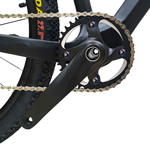 Single Speed 32T Aluminum Mountain Bike Crankset - 170mm Black