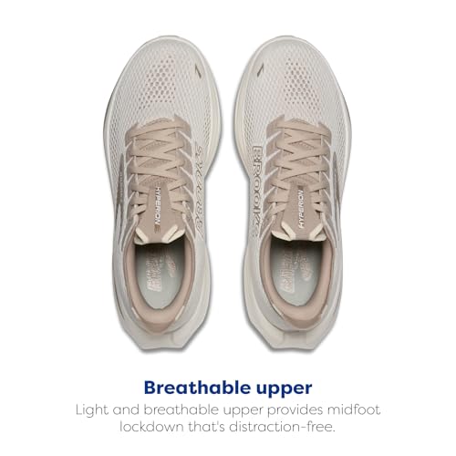 Brooks Women's Hyperion 3 Neutral Running Shoes Coconut/Bronze/Mushroom Size 9