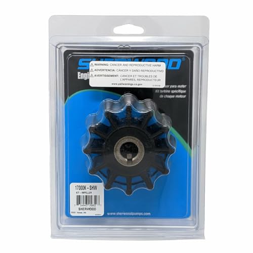 Sherwood 12 Blade Impeller Kit for Marine Engines 17000K-SHW