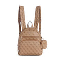 Power Play Tech Backpack - One Size Latte Logo