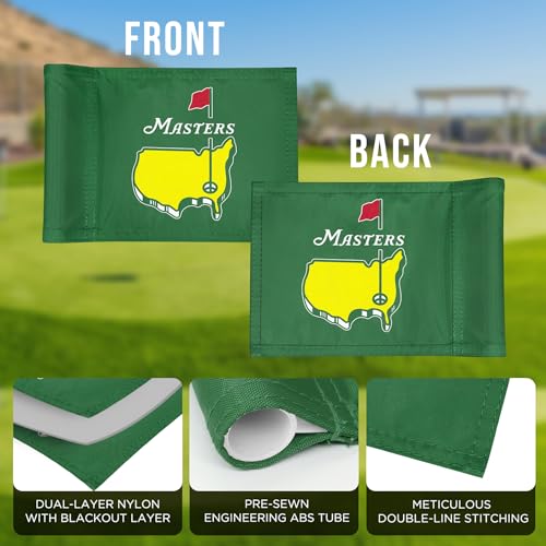 Grand Slam 2026 Mini Golf Flags 6x8 Inch, 4 Pack - Exclusive Tournament Design