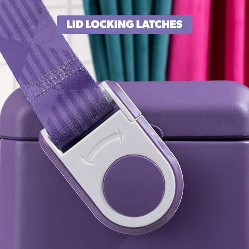 Igloo Tag Along Too Coolers Insulated Hard Shell Picnic Cooler with Dusted Grape Variation