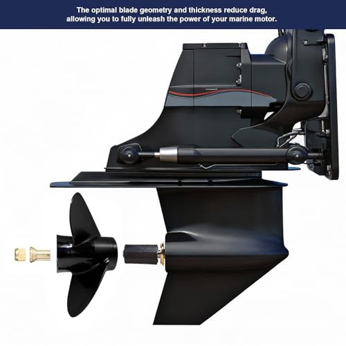 Boat Propeller for Mercury 30-60HP 13 Pitch 10.3 Diameter 4-Blade RH