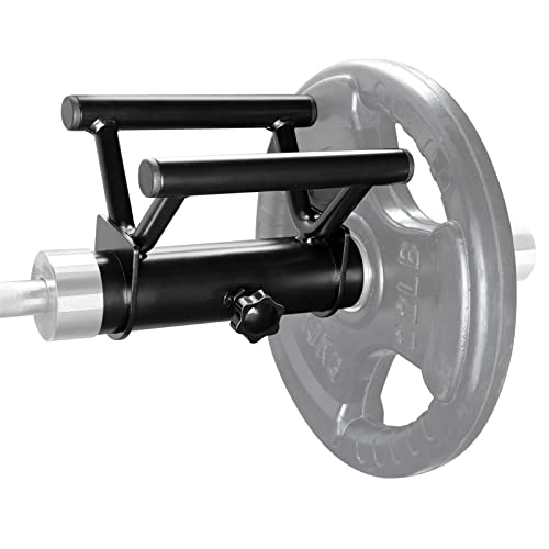 Heavy Duty T Bar Row Handle for 2-Inch Barbell – Non-Slip Rubber Grip, Solid Steel Landmine Attachment for Home Gym