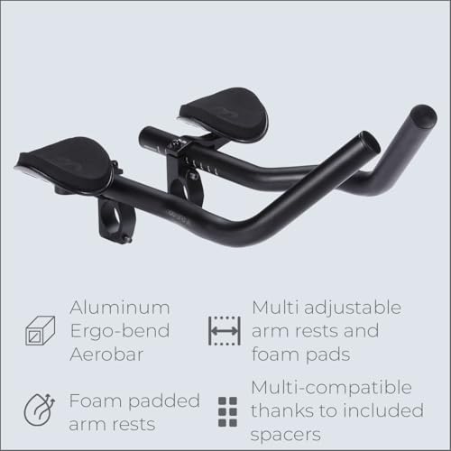 BBB Cycling Aero Base Aero Bars for Road Bike - Single, Aluminum, 26/31.8mm