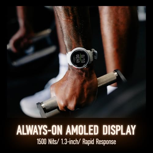 COROS PACE Pro GPS Sport Watch Grey 1.3-Inch AMOLED Touchscreen, Fitness Tracker
