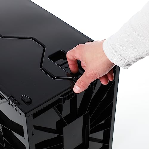 Long Comic Book Storage Bins - Holds 300 Comics Each, Stackable, Black, 1 Pack (Variation of THIS listing)