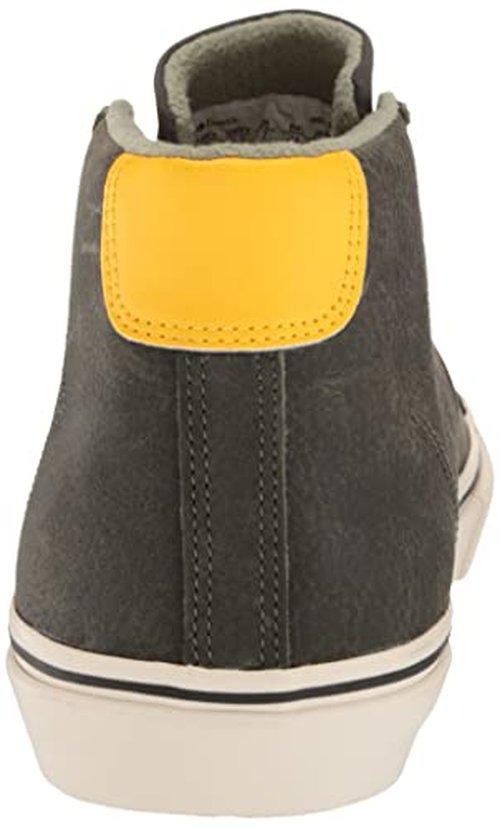 Emerica Men's Omen Hi Skate Shoe, Olive, 6