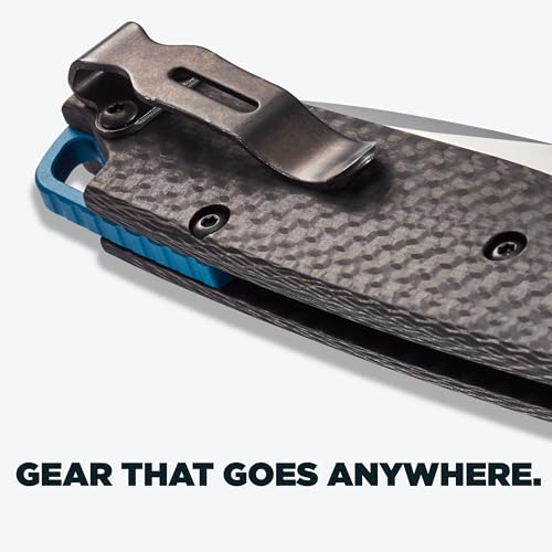 Benchmade Bugout EDC Knife with S90V Steel Blade, Lightweight, Fully Ambidextrous Handle