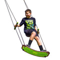 Swurfer 2.0 Green Stand-Up Tree Swing with 24" Board, UV Rope & Handles