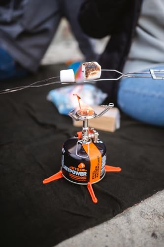 Ultralight Camping Stove with Regulator - Fast Boil & Adjustable Heat